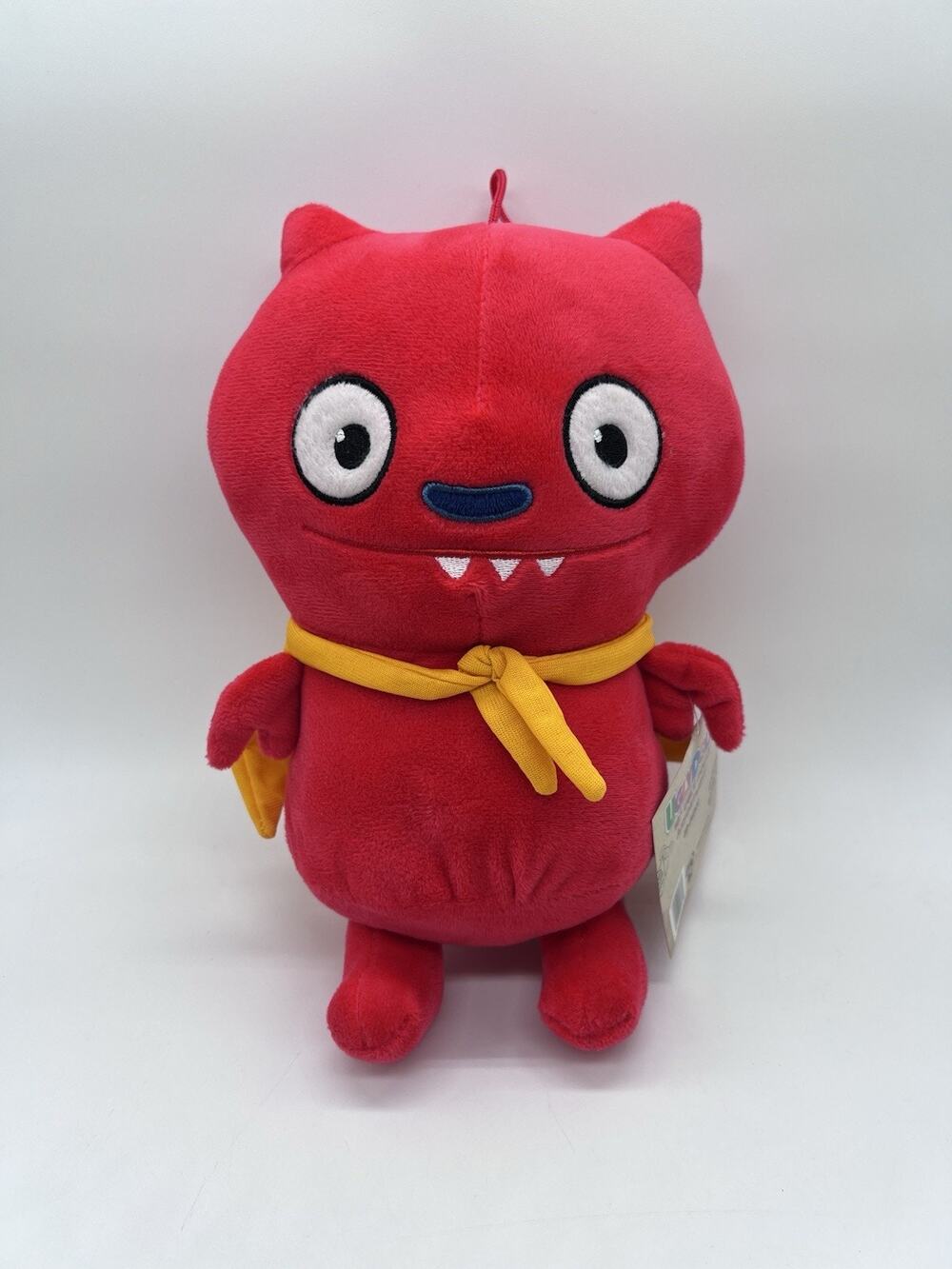 Ugly Dolls Lucky Bat Red Plush Yellow Cape 12" Stuffed Toy 2019 UD-UGD20